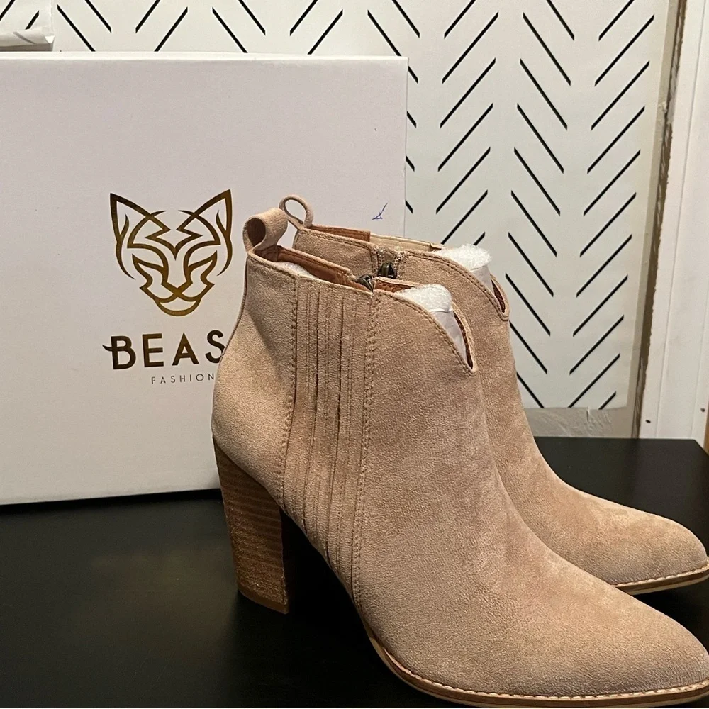 Beast Fashion, Jackie Ankle Boots NWT